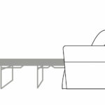Madrid | Sofabed Extra Loose Cover | Capri Natural