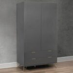 Birlea Arlo 2 Door 2 Drawer Wardrobe
