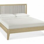 Bentley Rimini Slatted light Oak Bedstead