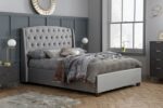 Birlea Balmoral Grey Velvet Bed Frame