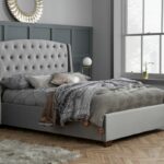 Birlea Balmoral Grey Velvet Bed Frame