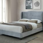 Birlea Dover Silver Fabric Bed