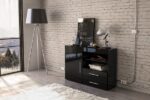 Birlea Edgeware 1 Door 2 Drawer Sideboard