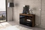 Birlea Edgeware 1 Door 2 Drawer Sideboard - Image 2