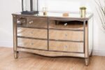 Birlea Elysee Mirrored 6 Drawer Chest - Image 2