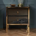 Birlea Fenwick 2 Drawer Bedside Table