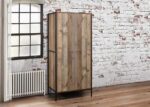 URBAN 2 DOOR WARDROBE RUSTIC