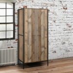 URBAN 2 DOOR WARDROBE RUSTIC