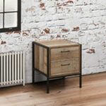 Birlea Urban 2 Drawer Bedside Table