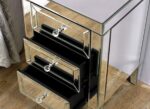Birlea Valencia 3 Drawer Bedside - Image 2