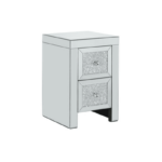 Birlea Vienna 2 Drawer Bedside Table