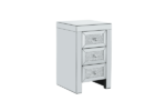 Birlea Vienna 3 Drawer Bedside Table
