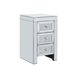 Birlea Vienna 3 Drawer Bedside Table