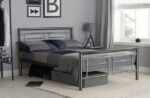Birlea Montana Chrome and Nickel Bed Frame