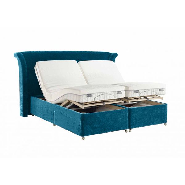 dunbedadjustabledivanset3pacific.jpg Dunlopillo Royal Sovereign Adjustable Bed - Image 1