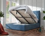 Dakota Chenille Ottoman Bed - Image 2