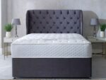 Gabriel 55 inch Studded Winged Headboard - Image 2