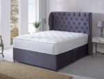 Gabriel 55 inch Studded Winged Headboard