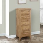 Birlea Hampstead 5 Drawer Tall Chest