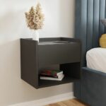 GFW Harmony Wall Mounted Pair of Bedside Tables
