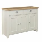 Birlea Highgate 3 Door 2 Drawer Sideboard