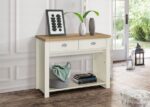 Birlea Highgate 2 Drawer Console Table - Image 2