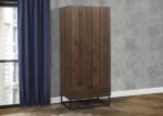 Birlea Houston 2 Door 1 Drawer Wardrobe - Image 2