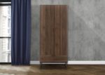 Birlea Houston 2 Door 1 Drawer Wardrobe