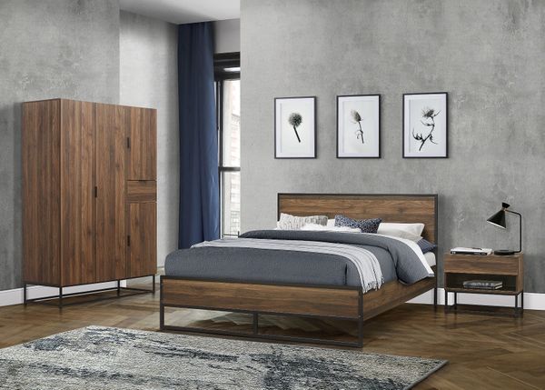 houston_room_set_-_bed_bedside_large_robe.jpg Birlea Houston Bed Frame - Image 1
