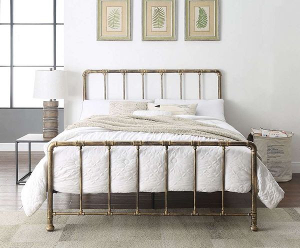 kinnerton-antique-bronze-1-980w.jpg Kingston Metal Bed Frame - Image 1