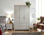 Lancaster 2 Drawer 3 Door Wardrobe
