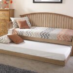 Madrid Day Bed And Trundle - Natural Oak