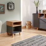 MODENA LAMP TABLE GREY