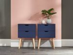 Nyborg Pair 2 Drawer Nightstands