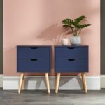 Nyborg Pair 2 Drawer Nightstands