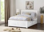 Portland Fixed Drawer Wooden Bed Frame