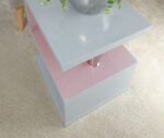 GFW Polar High Gloss Led Lamp Table - Image 2