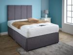 Serenity Silk 2 Drawer Divan Set With Headboard - Image 2
