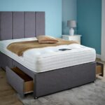 Serenity Silk 2 Drawer Divan Set With Headboard