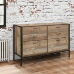 Birlea Urban 6 Drawer Rustic Chest