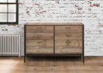 Birlea Urban 6 Drawer Rustic Chest - Image 2