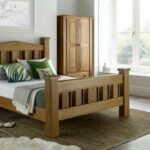 Meridian Oak Wooden Bed Frame