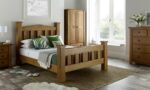 Meridian Oak Wooden Bed Frame