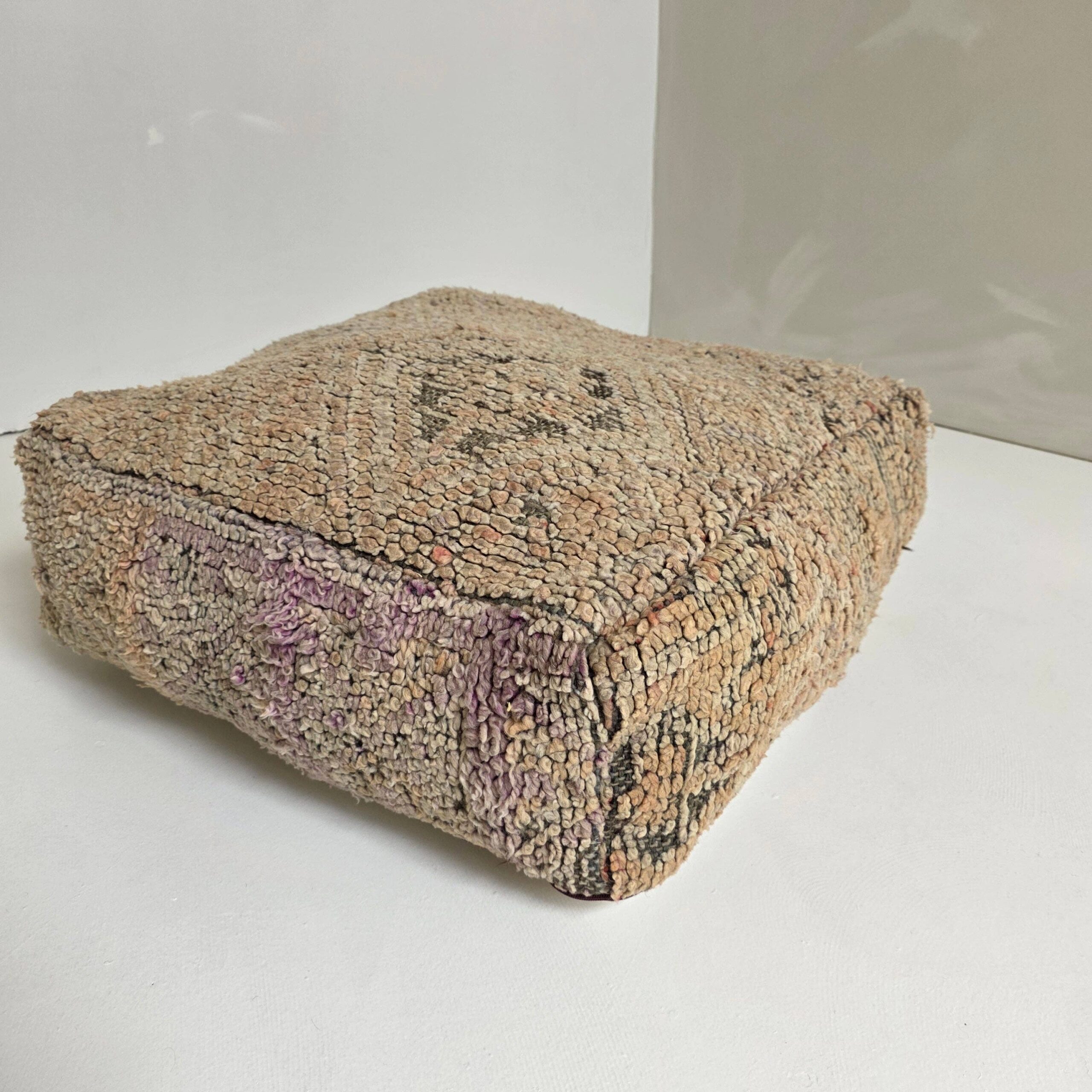 Vintage Wool Floor Cushion | Neutrals