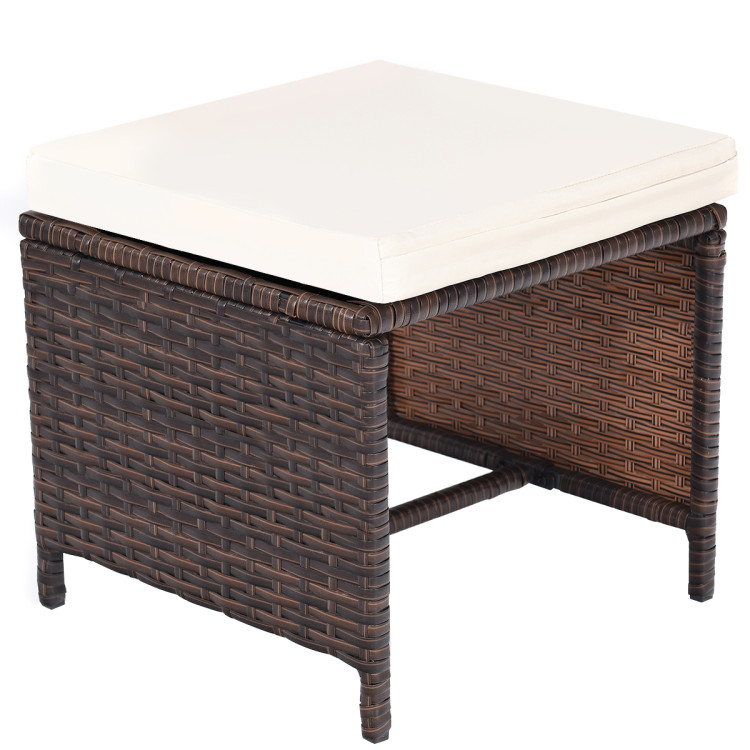 10 Pieces Outdoor Patio Dining Set - Image 7