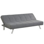 3-Seat Convertible Sofa Bed with High-Density Sponge for Living Room - Image 4