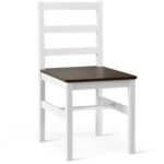 5 Pieces Solid Wood Compact Kitchen Dining Set - Image 11