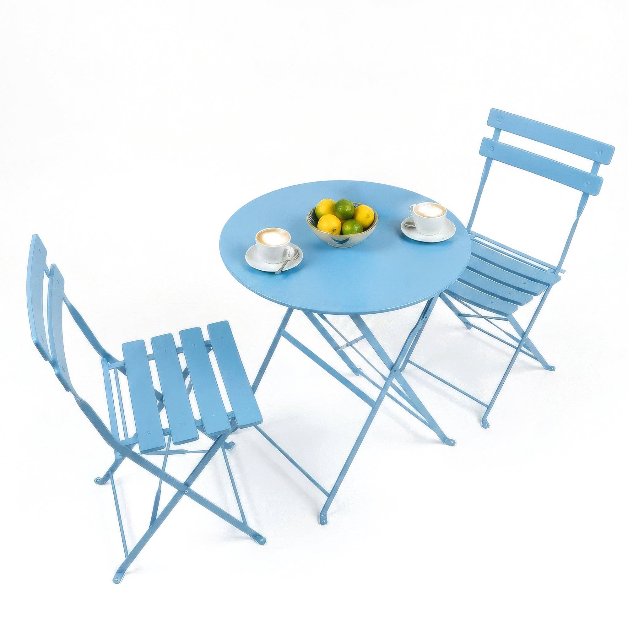 3 Piece Sussex Folding Patio Bistro Set