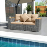 2-Piece Patio Corner Sofa Set with Thick Cushions - Image 6