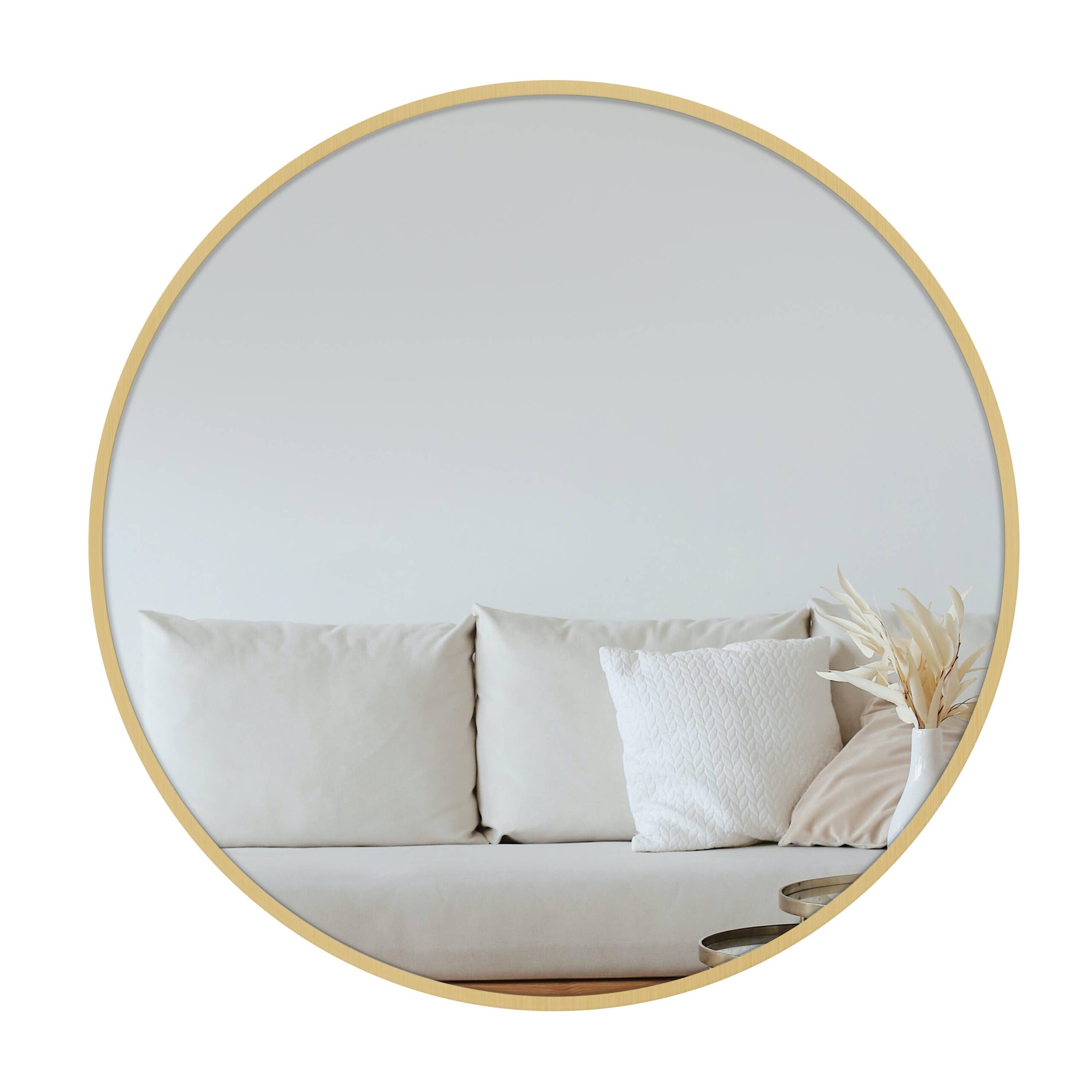 Round Circle Mirror Frame
